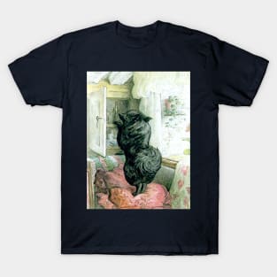 Duchess Searches for Mouse Pie - The Tale of the Pie and the Patty-Pan - Beatrix Potter T-Shirt